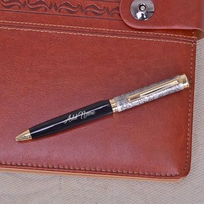 Ethenic Motifs on Personalized Ball Pen