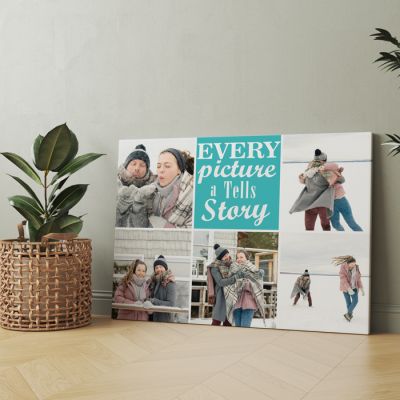 Every Picture's a Story Personalized A3 Canvas