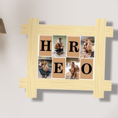 Hero Dad Personalized Photo Frame