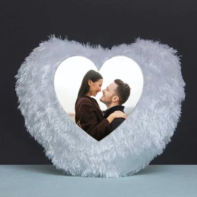 Lovely Couple Personalized LED Cushion