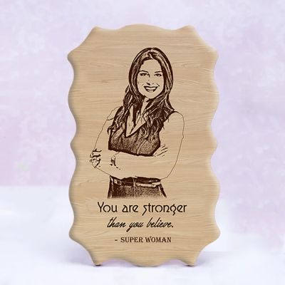 Personalized wooden photo frame Anniversary 