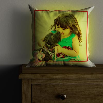 Personalized LED Pillow for Girl