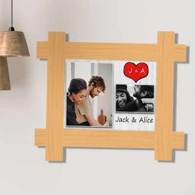 Personalized Lovers Romantic Photo Frame