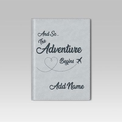 Personalized Passport Cover with Card Slots