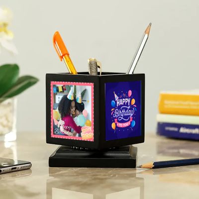 Personalized Pen Stand for Birthday