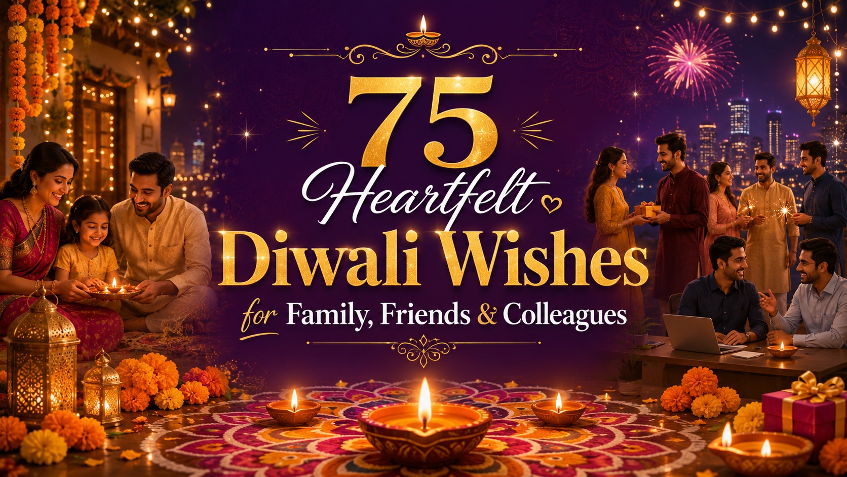 75 Heartfelt Diwali Wishes for Family, Friends & Colleagues 75 Heartfelt Diwali Wishes for Family, Friends & Colleagues