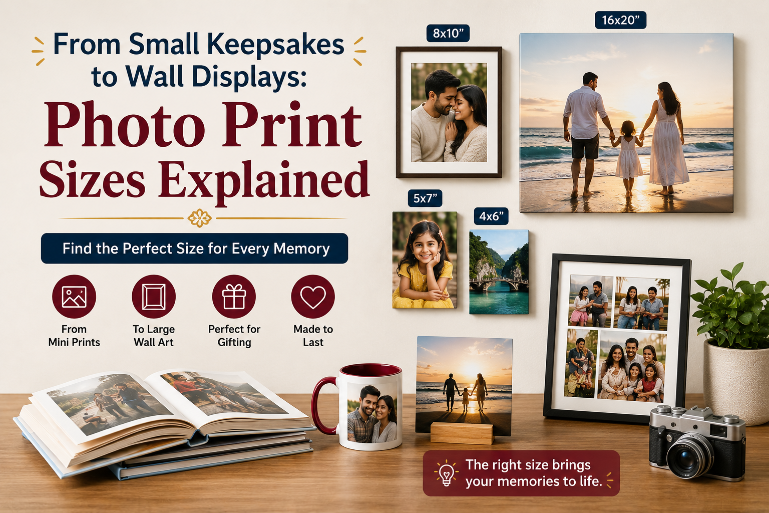 From Small Keepsakes to Wall Displays: Photo Print Sizes Explained From Small Keepsakes to Wall Displays: Photo Print Sizes Explained