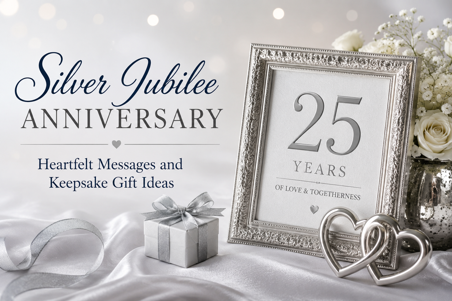Silver Jubilee Anniversary: Heartfelt Messages and Keepsake Gift Ideas Silver Jubilee Anniversary: Heartfelt Messages and Keepsake Gift Ideas