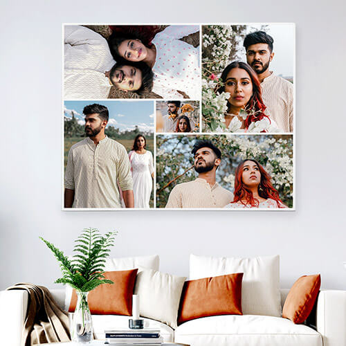 Framed photo canvas, home decor, delivery in India