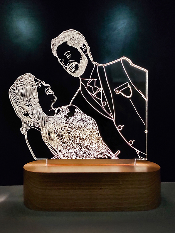 Personalised 3D Photo Lamp