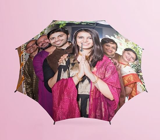 custom photo print umbrella